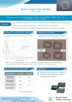 AuSn(Gold-Tin) Solder