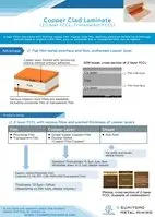 Copper-clad laminate (2-layer FCCL, transparent FCCL)