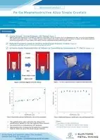 Fe-Ga Alloy Single Crystal