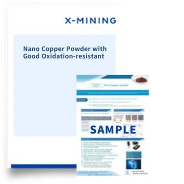Nano Copper Powder with Good Oxidation-resistant