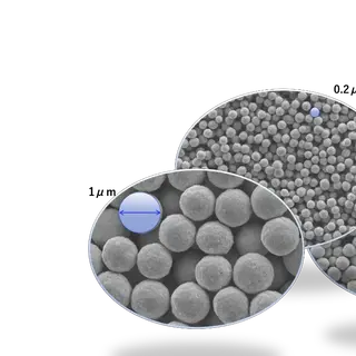 Iron-nickel-cobalt alloy fine powder