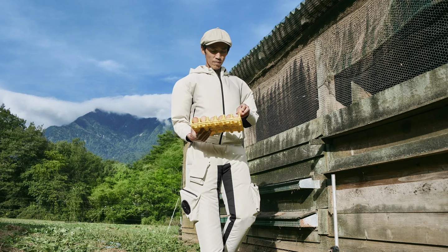 Agricultural workwear visual