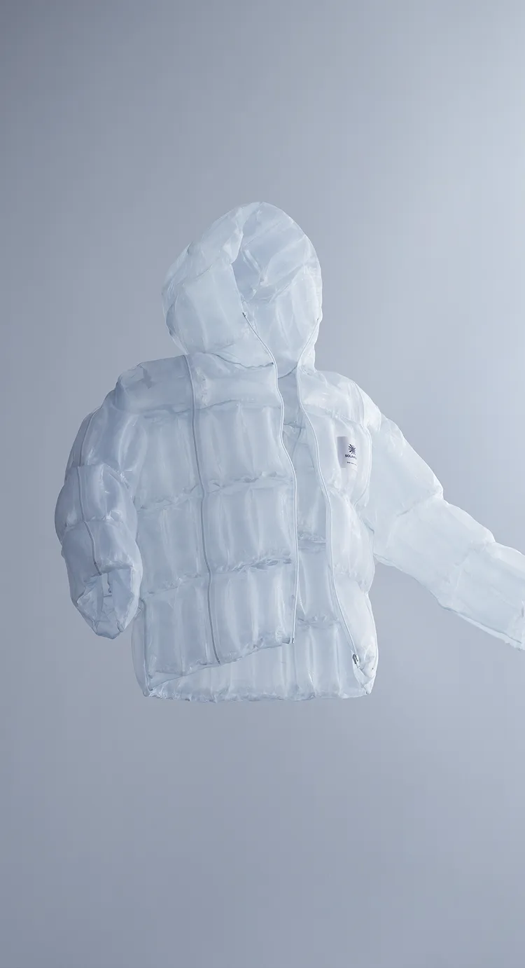 Key visual of the DOWN-LESS DOWN JACKET.