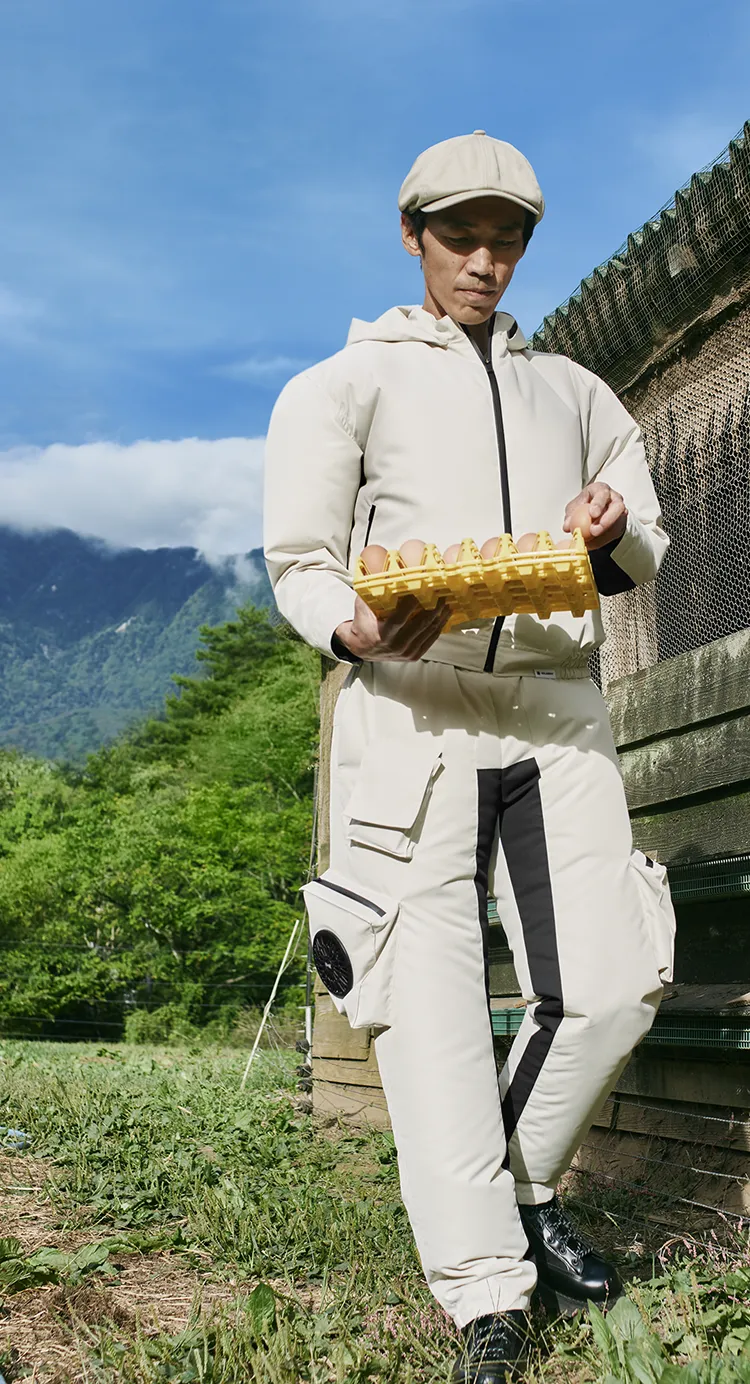 Key visual for HOPE WEAR for Farm Type A